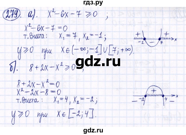 Алгебра 279. Алгебра 9 класс 276. Алгебра 9 класс 278. Алгебра 9 класс 277. Алгебра девятый класс номер 276.