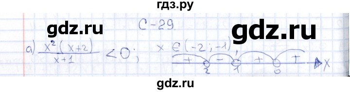 ГДЗ по алгебре 10 класс Ивлев  Дидактические материалы  самостоятельная работа / вариант 4 - 29, Решебник