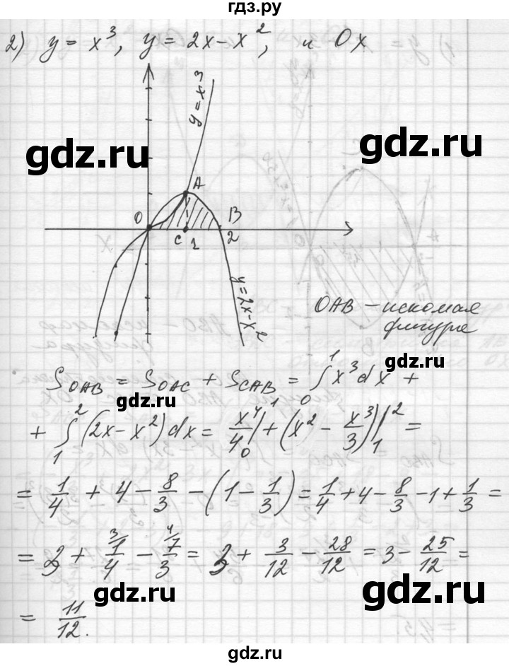 ГДЗ упражнение 1015 алгебра 10-11 класс Алимов, Колягин