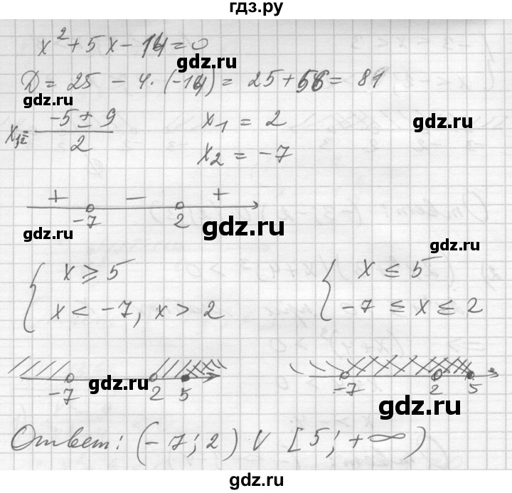 ГДЗ по алгебре 10‐11 класс  Алимов  Базовый и углубленный уровень упражнение - 1394, Решебник №1