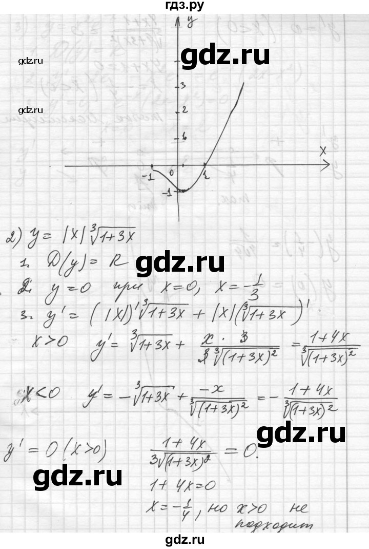 ГДЗ по алгебре 10‐11 класс  Алимов  Базовый и углубленный уровень упражнение - 981, Решебник №1
