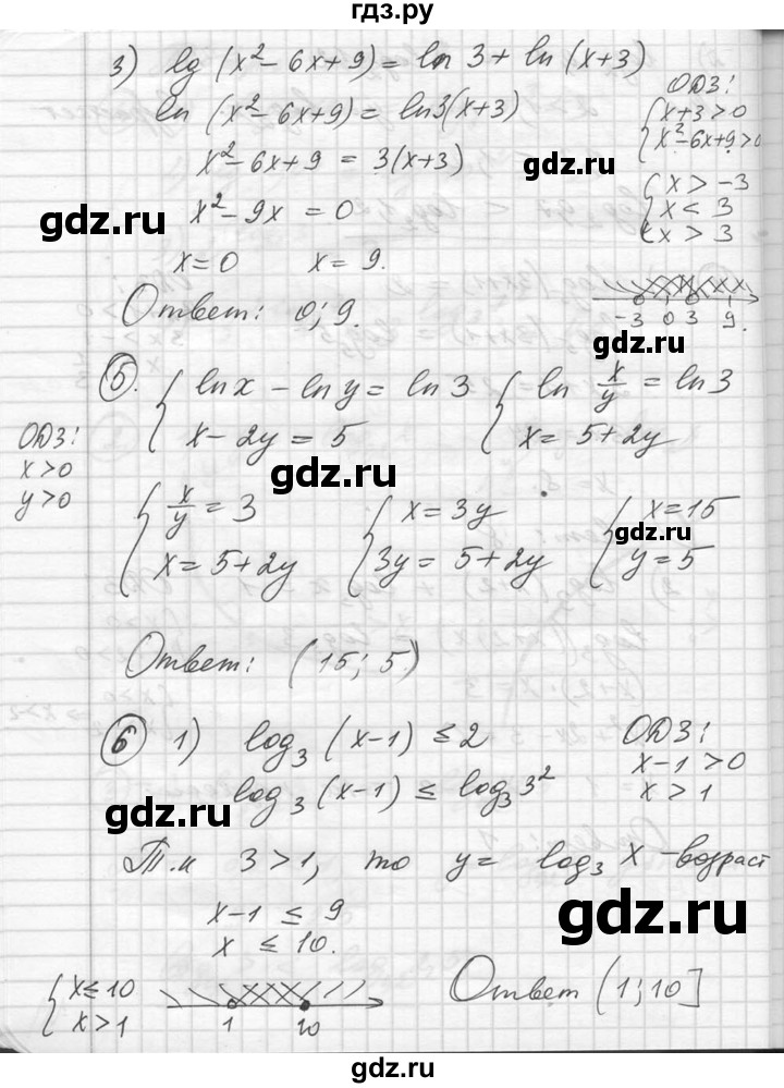 ГДЗ по алгебре 10‐11 класс  Алимов  Базовый и углубленный уровень проверь себя, глава - 4, Решебник №1