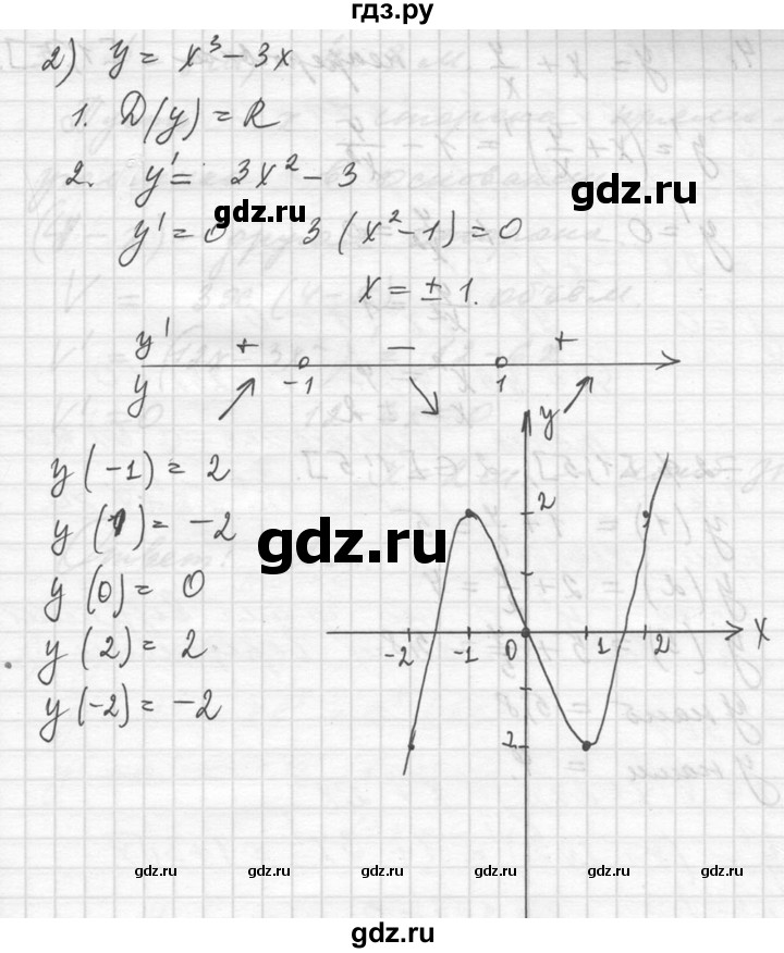 ГДЗ по алгебре 10‐11 класс  Алимов  Базовый и углубленный уровень проверь себя, глава - 9, Решебник №1