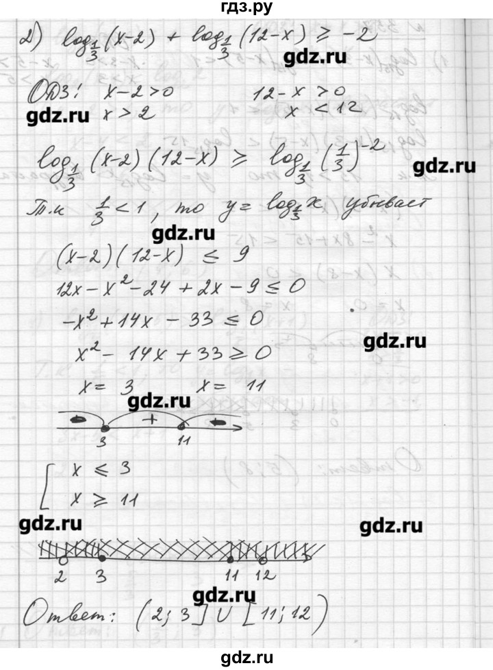 ГДЗ упражнение 357 алгебра 10-11 класс Алимов, Колягин