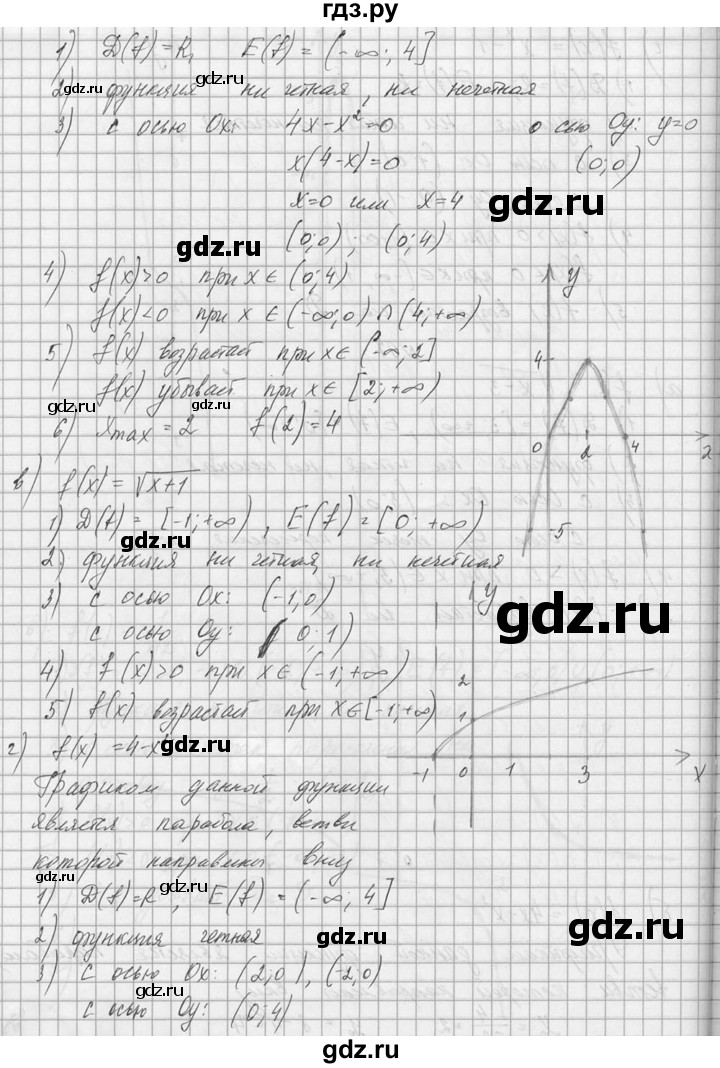 ГДЗ по алгебре 10‐11 класс  Колмогоров   номер - 97, Решебник №1