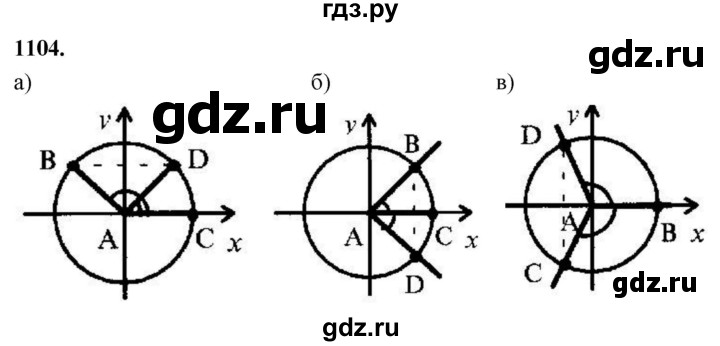 ГДЗ по геометрии 7‐9 класс  Атанасян  Базовый уровень глава 12. задача - 1104, Решебник 2024