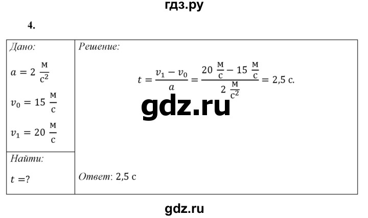 ГДЗ по физике 7 класс  Перышкин  Базовый уровень §18 / упражнение 9 - 4, Решебник к учебнику 2021 (Просвещение)