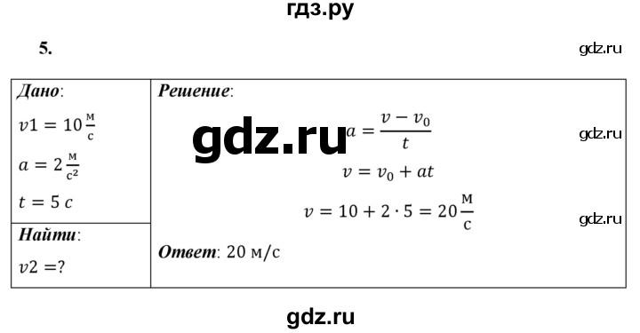 ГДЗ по физике 7 класс  Перышкин  Базовый уровень §18 / упражнение 9 - 5, Решебник к учебнику 2021 (Просвещение)