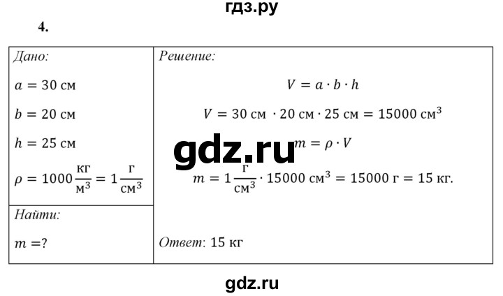 ГДЗ по физике 7 класс  Перышкин  Базовый уровень §24 / упражнение 13 - 4, Решебник к учебнику 2021 (Просвещение)