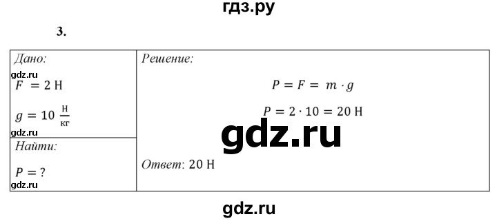 ГДЗ по физике 7 класс  Перышкин  Базовый уровень §28 / упражнение 16 - 3, Решебник к учебнику 2021 (Просвещение)