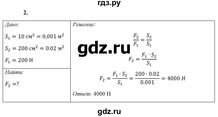 ГДЗ по физике 7 класс  Перышкин  Базовый уровень §45 / упражнение 28 - 2, Решебник к учебнику 2021 (Просвещение)