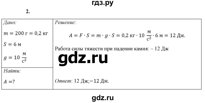 ГДЗ по физике 7 класс  Перышкин  Базовый уровень §50 / упражнение 32 - 2, Решебник к учебнику 2021 (Просвещение)