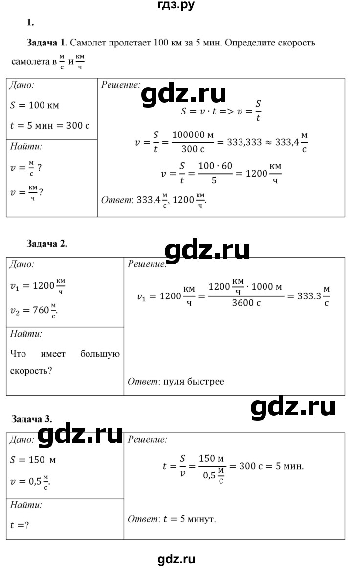 ГДЗ по физике 7 класс  Перышкин  Базовый уровень §16 / задание - 1, Решебник к учебнику 2023 (Просвещение)