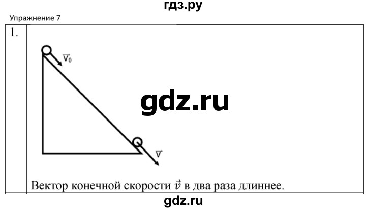 ГДЗ по физике 7 класс  Перышкин  Базовый уровень §16 / упражнение 7 - 1, Решебник к учебнику 2023 (Просвещение)