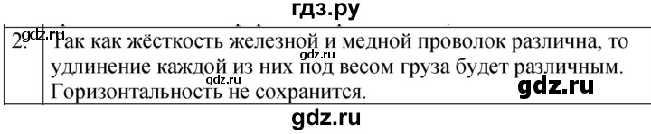 ГДЗ по физике 7 класс  Перышкин  Базовый уровень §27 / обсуди с товарищами - 2, Решебник к учебнику 2023 (Просвещение)