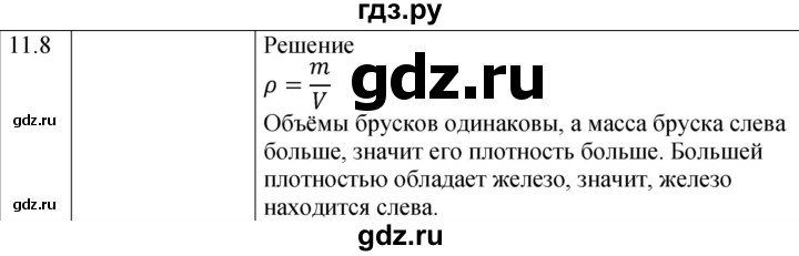 ГДЗ по физике 7‐9 класс Лукашик сборник задач  §11 - 11.8 [235], Решебник 2023