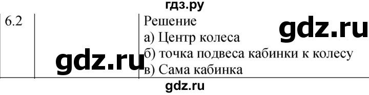 ГДЗ по физике 7‐9 класс Лукашик сборник задач  §6 - 6.2 [Н], Решебник 2023