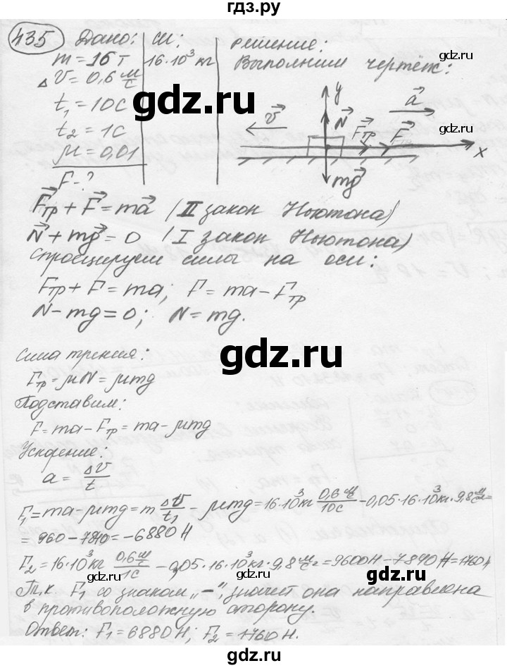ГДЗ по физике 7‐9 класс Лукашик сборник задач  §18 - 18.40 [435], Решебник 2015