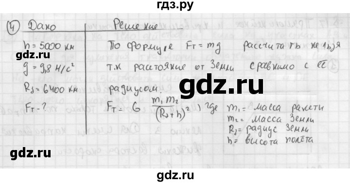 ГДЗ по физике 9 класс Перышкин  Базовый уровень §16 / упражнение 16 (2014) - 4, Решебник №1 к учебнику 2014