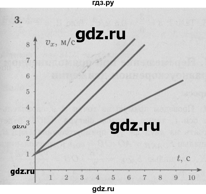 ГДЗ по физике 9 класс Перышкин  Базовый уровень §6 / упражнение 6 (2009) - 3, Решебник  к учебнику 2009 (синий учебник)