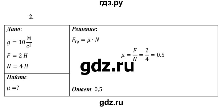 ГДЗ по физике 9 класс Перышкин  Базовый уровень §19 / упражнение 19 (2023) - 2, Решебник к учебнику 2023 (Просвещение)