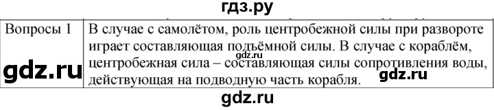 ГДЗ по физике 9 класс Перышкин  Базовый уровень §20 / обсуди с товарищами - 1, Решебник к учебнику 2023 (Просвещение)