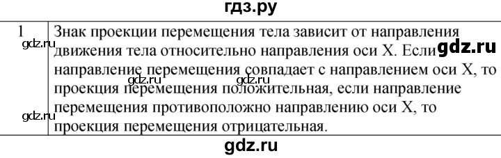 ГДЗ по физике 9 класс Перышкин  Базовый уровень §4 / обсуди с товарищами - 1, Решебник к учебнику 2023 (Просвещение)