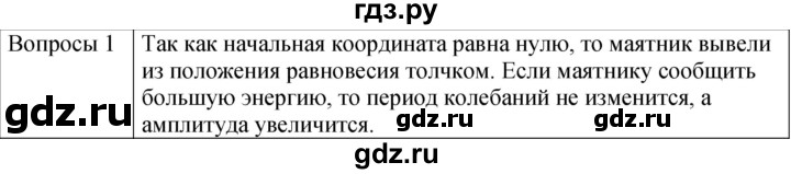 ГДЗ по физике 9 класс Перышкин  Базовый уровень §31 / обсуди с товарищами - 1, Решебник к учебнику 2023 (Просвещение)