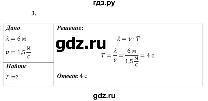 ГДЗ по физике 9 класс Перышкин  Базовый уровень §35 / упражнение 33 (2023) - 3, Решебник к учебнику 2023 (Просвещение)