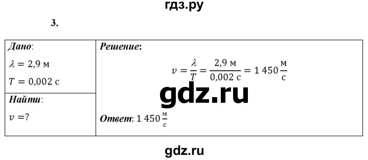 ГДЗ по физике 9 класс Перышкин  Базовый уровень §38 / упражнение 36 (2023) - 3, Решебник к учебнику 2023 (Просвещение)