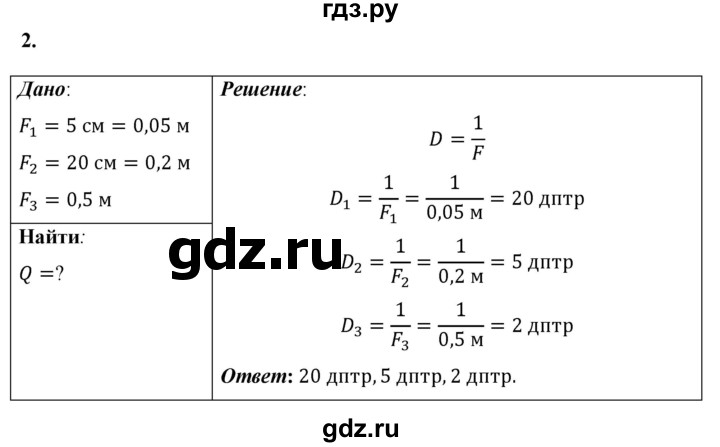 ГДЗ по физике 9 класс Перышкин  Базовый уровень §44 / упражнение 41 (2023) - 2, Решебник к учебнику 2023 (Просвещение)