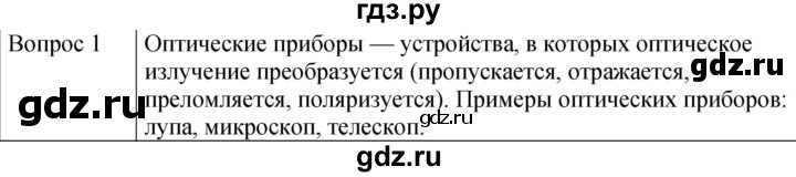 ГДЗ по физике 9 класс Перышкин  Базовый уровень §47 / вопрос - 1, Решебник к учебнику 2023 (Просвещение)