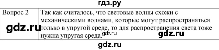 ГДЗ по физике 9 класс Перышкин  Базовый уровень §55 / вопрос - 2, Решебник к учебнику 2023 (Просвещение)