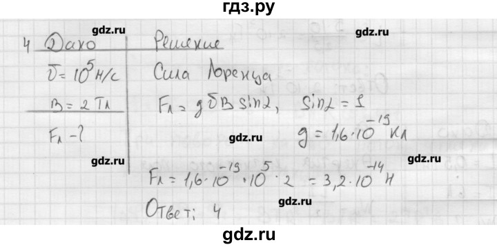 ГДЗ по физике 11 класс Касьянов  Базовый уровень проверь себя / глава 2 - 4, Решебник 