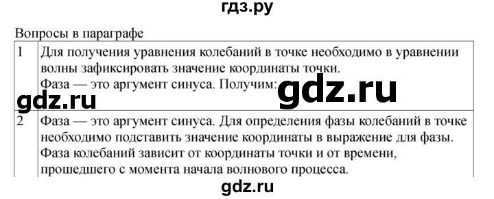 ГДЗ по физике 11 класс  Мякишев  Базовый и углубленный уровень страница - 123, Решебник 2024