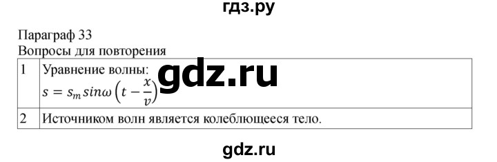 ГДЗ по физике 11 класс  Мякишев  Базовый и углубленный уровень страница - 131, Решебник 2024