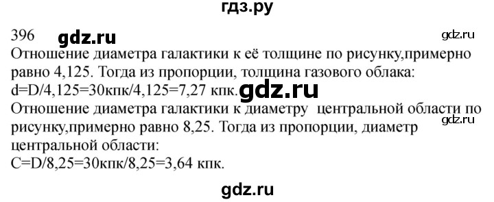 ГДЗ по физике 11 класс  Мякишев  Базовый и углубленный уровень страница - 396, Решебник 2024