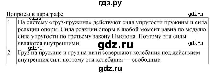 ГДЗ по физике 11 класс  Мякишев  Базовый и углубленный уровень страница - 54, Решебник 2024