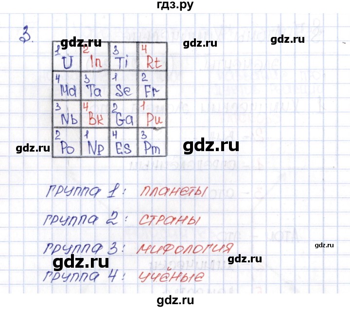 ГДЗ по химии 8 класс Еремин рабочая тетрадь  § 7 - 3, Решебник №1