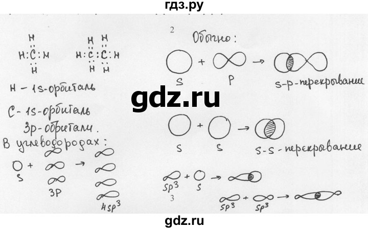 ГДЗ по химии 10 класс Рудзитис  Базовый уровень §5 - 2, Решебник