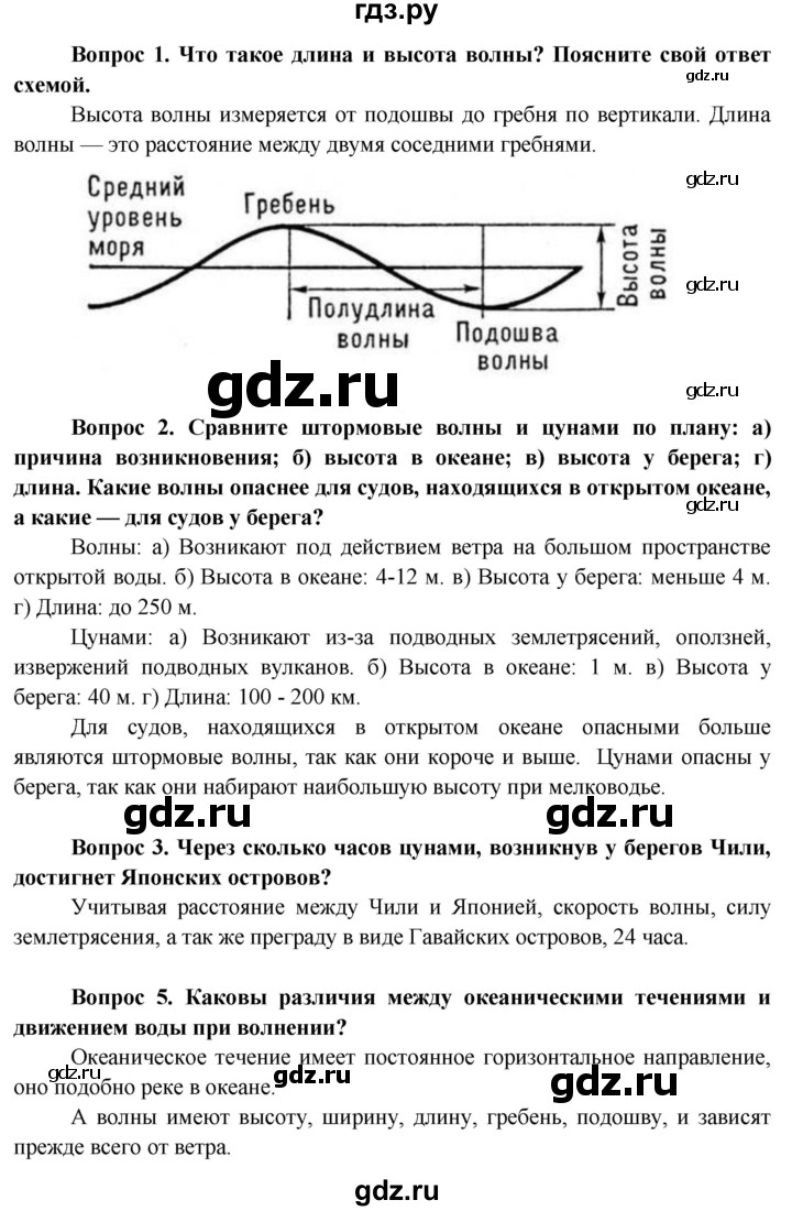 ГДЗ по географии 6 класс  Герасимова   страница - 83, Решебник №1 2015