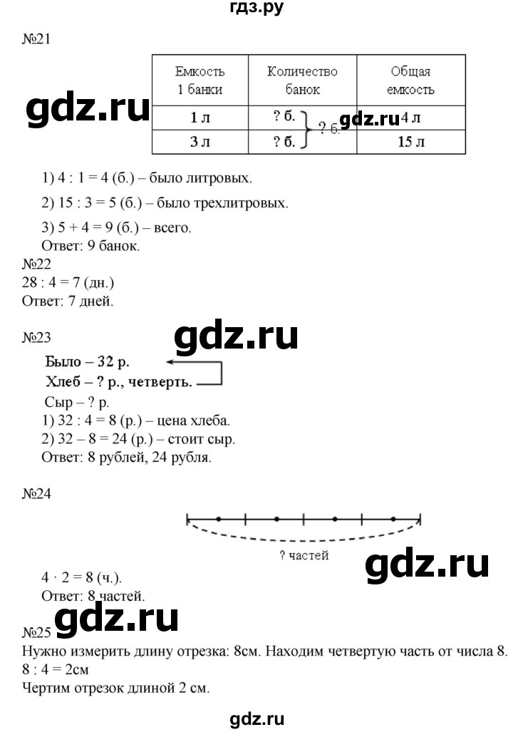 ГДЗ по математике 2 класс Рудницкая   часть 1 (страница) - 121, Решебник №1 к учебнику 2016