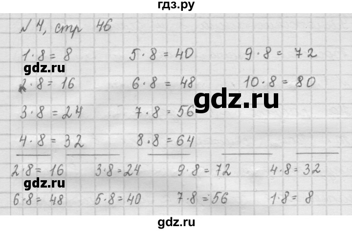 ГДЗ по математике 2 класс Рудницкая   часть 2 (страница) - 46, Решебник №2 к учебнику 2016