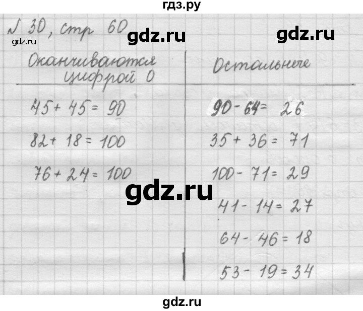 ГДЗ по математике 2 класс Рудницкая   часть 2 (страница) - 60, Решебник №2 к учебнику 2016