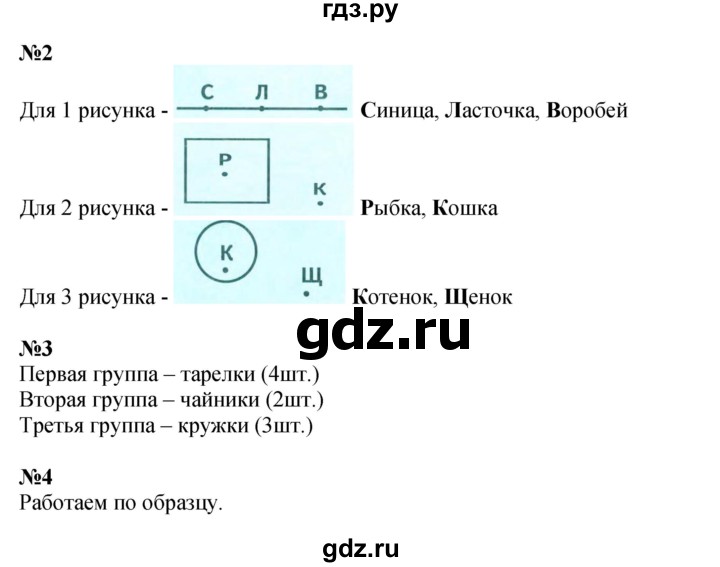 ГДЗ по математике 1 класс  Дорофеев   часть 1 (страница) - 35, Решебник 2023