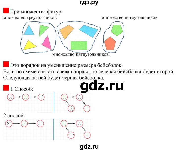 ГДЗ по математике 1 класс  Дорофеев   часть 1 (страница) - 29, Решебник 2015