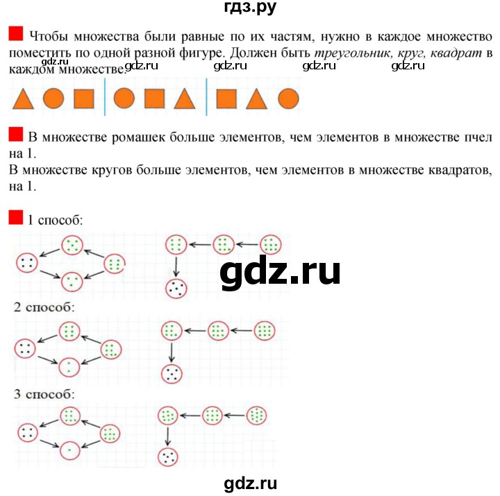 ГДЗ по математике 1 класс  Дорофеев   часть 1 (страница) - 39, Решебник 2015