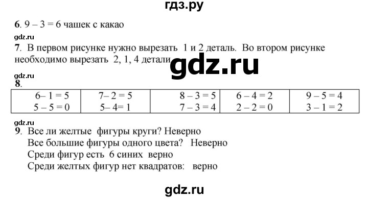 ГДЗ по математике 1 класс  Рудницкая   часть 1. страница - 115, Решебник к учебнику 2023
