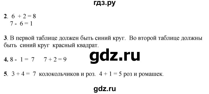 ГДЗ по математике 1 класс  Рудницкая   часть 1. страница - 68, Решебник к учебнику 2023