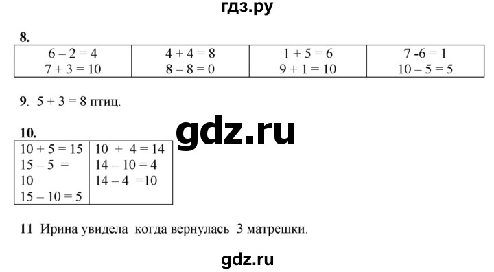 ГДЗ по математике 1 класс  Рудницкая   часть 1. страница - 97, Решебник к учебнику 2023
